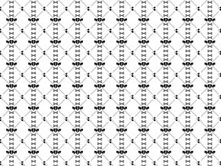 病みかわいい格子柄背景素材