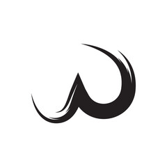 W Letter Logo Business Template Vector