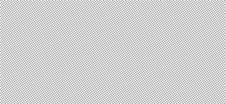 Dotted gradient halftone background. Horizontal seamless dots pattern in pop art style. Abstract modern stylish texture. Vector illustration.