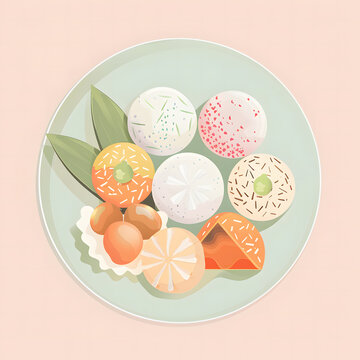 bua loy thai dessert 1