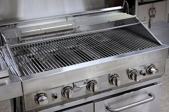 New Stainless Steel Modern Barbecue Oven