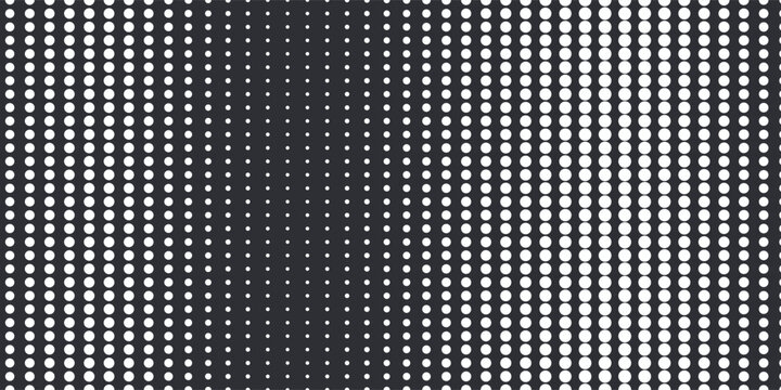 Metal mesh. Pattern of perforated metal. Black mesh texture. Perforated steel. Circle hole in steel plate. Iron sieve. Seamless background. Vector. eps 10