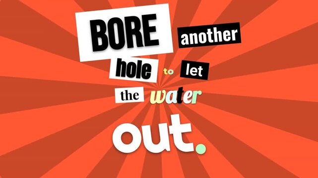 Dynamic text reveals a powerful motivation quote on a radial burst background ideal for business concepts