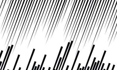 Abstract black diagonal stripes. Abstract shape. Geometric art. Design element for prints, web pages, social media, template, posters, monochrome backgrounds and pattern