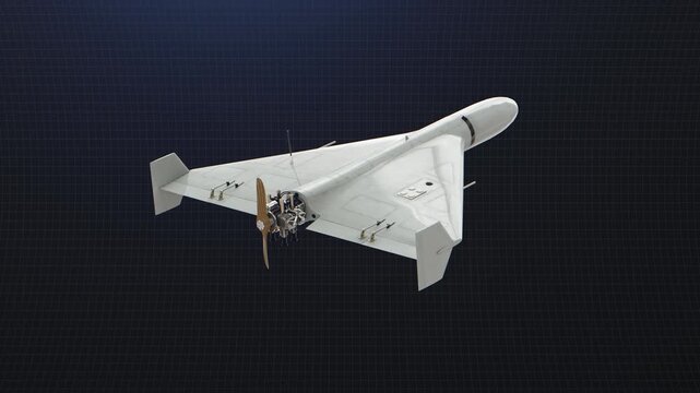 Iranian Shahed Drone | 3D Animation 
