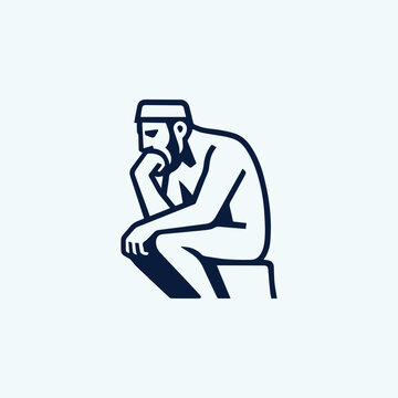 Thinker Philosopher Logo