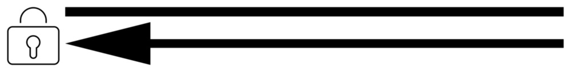 Obraz premium Data security concept. Data security illustrated with an arrow and padlock access control and secure flow. Data security boosts reliability in information handling. Perfect for cybersecurity