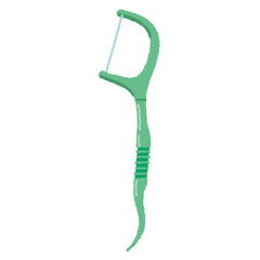 フロスのイラスト	