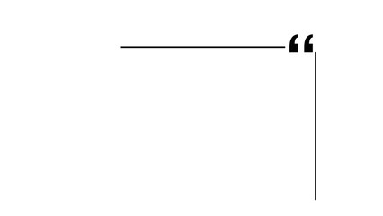 Obraz premium Blank quotes background for Highlighting Inspirational Text and Powerful Statements. Quotation Marks lines,