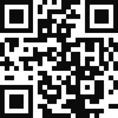 Website link QR code graphic template design