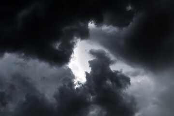 Obraz premium Dramatic Storm Clouds Background