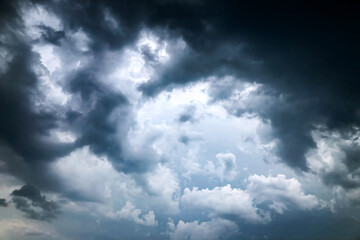 Fototapeta premium Dramatic Storm Clouds Background