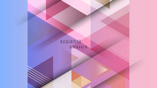 Modern colorful triangle background, geometry background