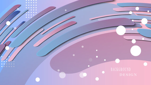 Abstract colorful gradient background with color geometric figures