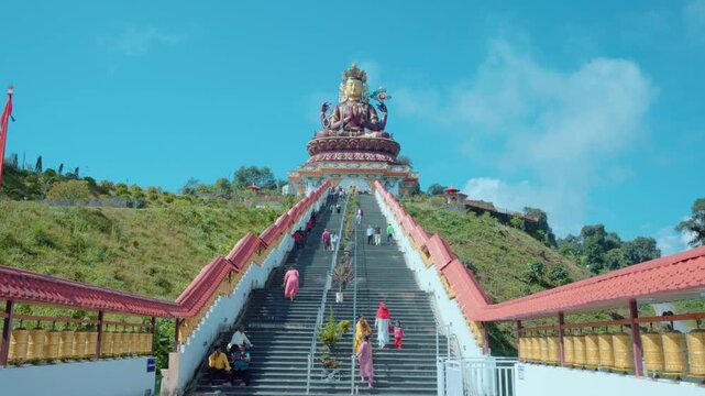 Giant Buddha Statue of Pelling, Sikkim, India