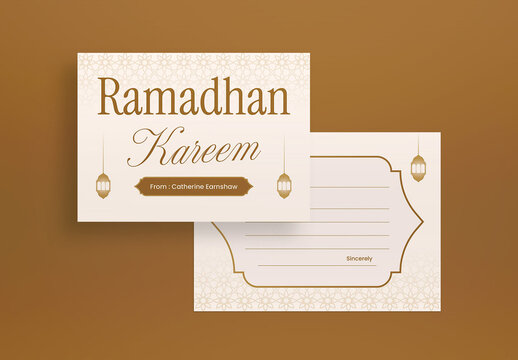 Ramadhan Kareem Greeting Card