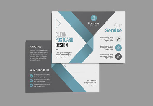 Creative Business Postcard Layout