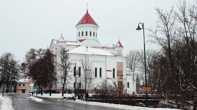 Orthodox Cathedral of Theotokos in Vilnius - episcopal see of Russian Orthodox Diocese of Lithuania