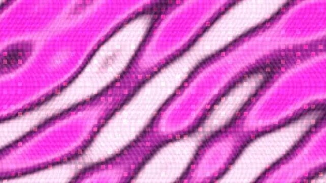 Vibrant Pink Zebras Stripes Pattern.