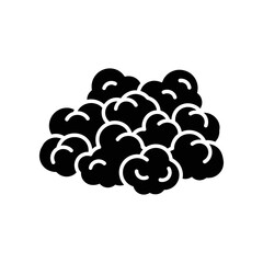 Charming black and white panda bear faces arranged in a seamless repeating pattern, ideal for fabric, wallpaper, and trendy design projects. © md