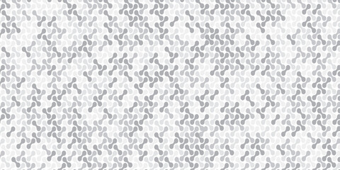 seamless pattern metal grid meatball wall decoration with chains circle wallpaper. white and gray paper ornament cover, page, banner template design.