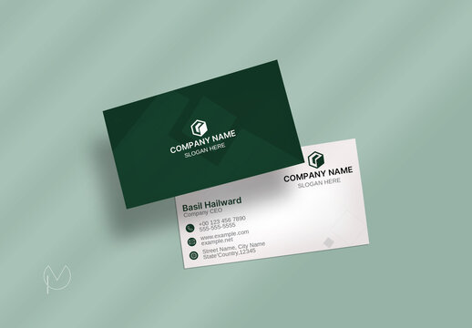 Minimal Business Card Layout