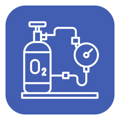 Obraz premium Oxygen Production Vector Icon