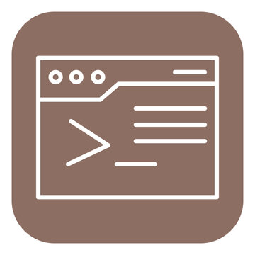 Command Line Vector Icon