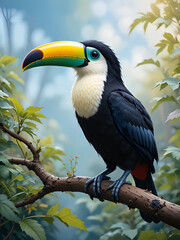 Fototapeta premium Keel billed Toucan
