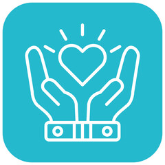Fototapeta premium Respect Vector Icon