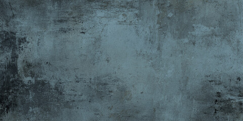 Fototapeta premium Beautiful abstract decorative navy blue dark stucco wall background art rough stylized texture banner with space for text blue wall pattern paint antique.