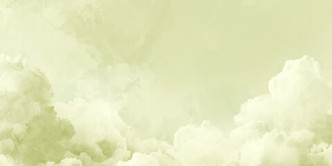 Fototapeta premium Abstract art blue watercolor stains background on watercolor paper textured for design templates invitation card.