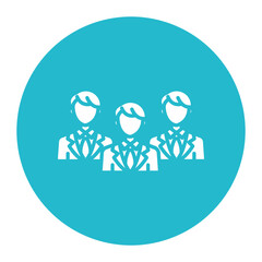 Fototapeta premium Team Icon