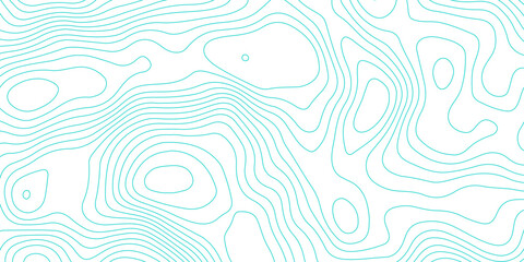 Topographic map background with geographic grid for hiking and mountain sport. luxury topographic wavy pattern and geographic grid map design. paper texture Imitation of a geographical map shades. © Abdur Rahman Safin 