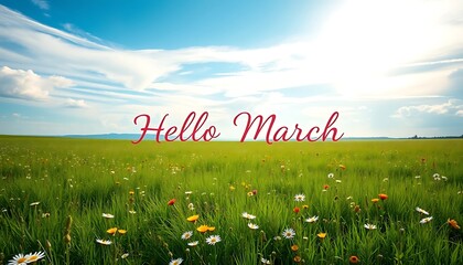 Hello March