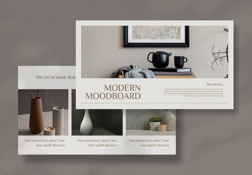Modern Moodboard Layout