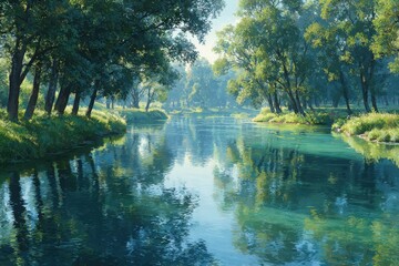 Fototapeta premium Earth Day concept highlighting environmental care and global responsibility.