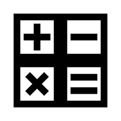 Obraz premium math icon