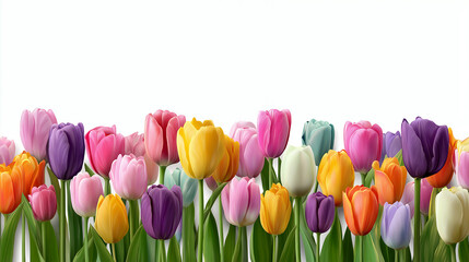 tulipany tło na życzenia, flowerrs background