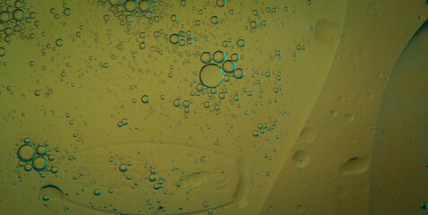 Beautiful Glossy Acrylic Waves with Ample Copy Space