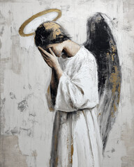 Obraz premium anioł obraz