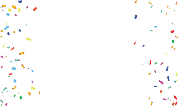 multicolour confetti explosion party celebration carnival surprise holiday joy event background paper