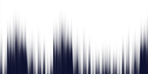 Dots halftone white and blue color pattern gradient grunge texture background. Dots pop art comics sport style vector illustration. Abstract speed lines style blue color halftone blue simple