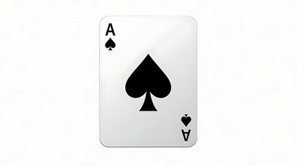 playing cards on a white background