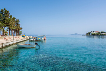 Obraz premium Datca Town coastline view in Turkey