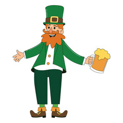 St. Patrick's Day Character Illustration
