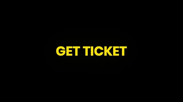 Get Ticket Cinematic Text Morphing Animation 4K Event Booking Video for Concerts Shows and Online Registrations