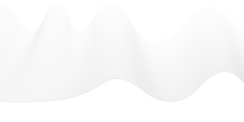 Vector wave digital white and gray gradient blend futuristic technology. flow tech transparent line stripe energy connection web music and sound. beautiful dynamic smooth space texture background.