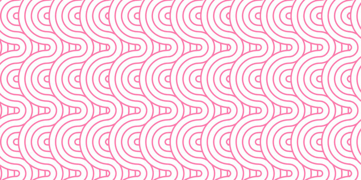 seamless pattern with pink stripes. Vector paper minimal overlapping pink repeating. overlap fabric floral ornament fashion. abstract diamond pattern creative textile design.