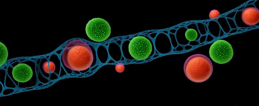 the cell membrane structure showcasing dynamic biological boundaries and selective exchange